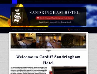 sandringham-hotel.com screenshot