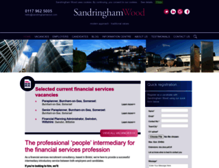 sandringhamwood.com screenshot