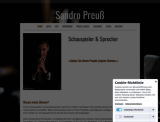 sandro-preuss.de screenshot