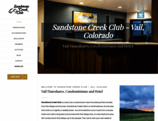 sandstonecreekclub.com screenshot