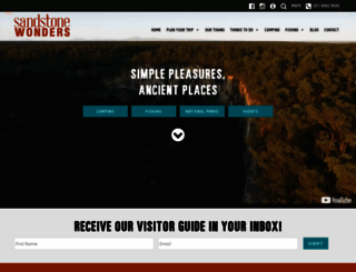 sandstonewonders.com screenshot