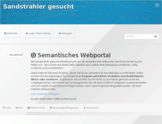 sandstrahler-gesucht.de screenshot