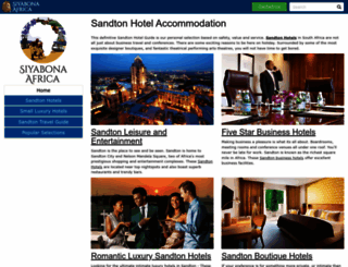 sandton.hotelguide.co.za screenshot
