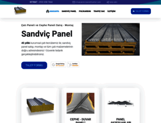 sandvicpanelfiyatlari.com screenshot