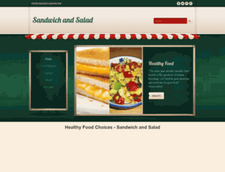 sandwichandsalad.com screenshot