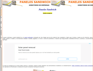 sandwichpanel.es screenshot