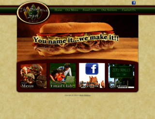 sandwichspotandmore.com screenshot