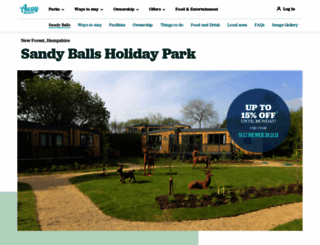 sandy-balls.co.uk screenshot