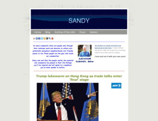 sandy1.yolasite.com screenshot