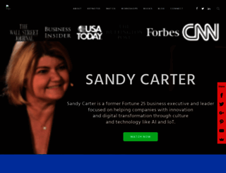 sandycarter.net screenshot