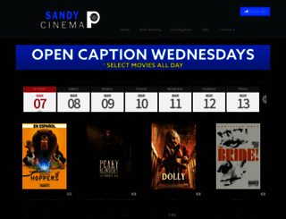 sandycinema.com screenshot
