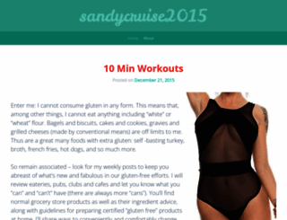 sandycruise2015.wordpress.com screenshot