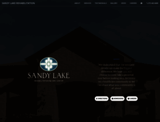sandylakerehabandcare.com screenshot