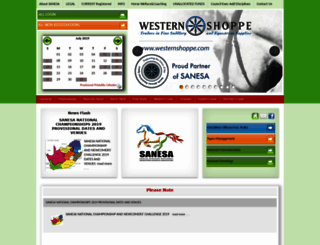 sanesa.co.za screenshot