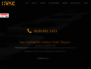 sanfernandovalley-hvac.com screenshot