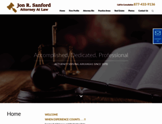 sanfordlaw.net screenshot