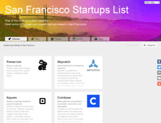 sanfrancisco.startups-list.com screenshot