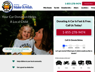 sanfrancisco.wheelsforwishes.org screenshot