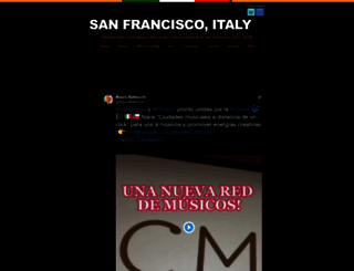 sanfranciscoitaly.com screenshot