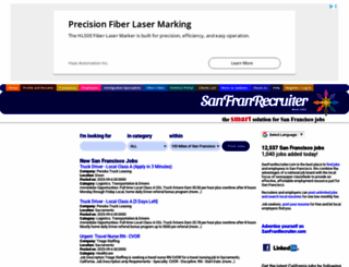 sanfranrecruiter.com screenshot