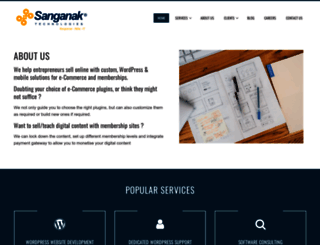 sanganaktechnologies.com screenshot