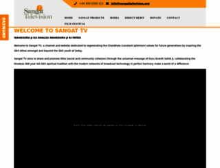 sangattelevision.org screenshot