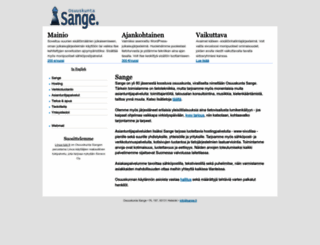 sange.fi screenshot