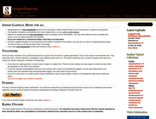 sangeethamshare.org screenshot