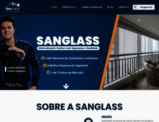 sanglass.com.br screenshot