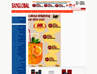 sanglobal.com screenshot