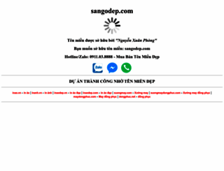 sangodep.com screenshot