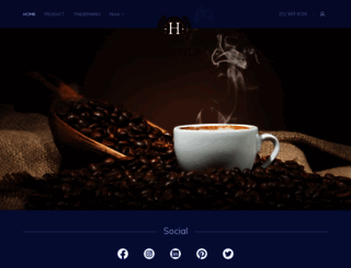 sangstercoffee.com screenshot