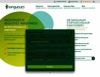 sanguinum.com screenshot