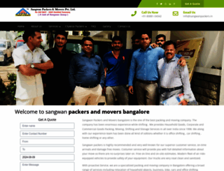 sangwanpackers.in screenshot