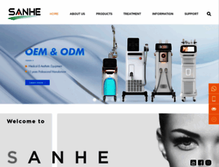 sanhemedical.com screenshot