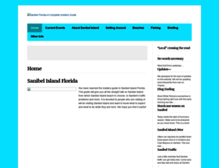 sanibelflorida.com screenshot