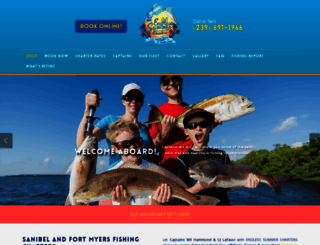 sanibelislandfishingcharters.com screenshot