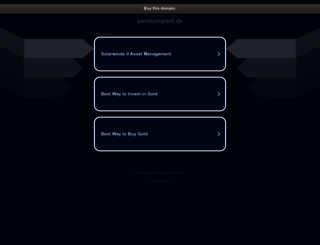 sanikomplett.de screenshot