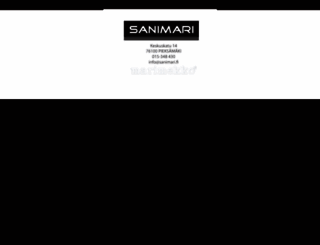 sanimari.fi screenshot