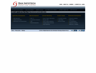 saninfotech.co.uk screenshot