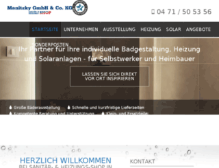 sanitaer-und-heizungs-shop.de screenshot
