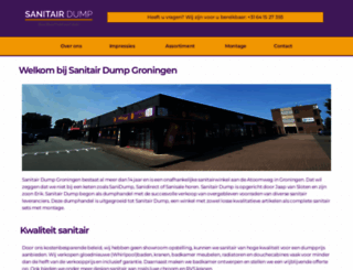 sanitairdump-onlinewinkel.nl screenshot