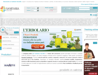 sanitariamarcella.com screenshot