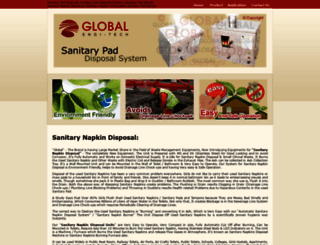 sanitarypaddisposal.com screenshot