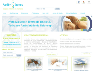 sanitascorpus.com.br screenshot