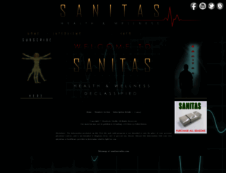 sanitasradio.com screenshot