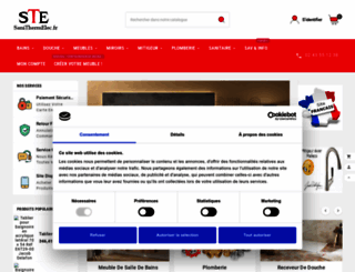 sanithermelec.fr screenshot