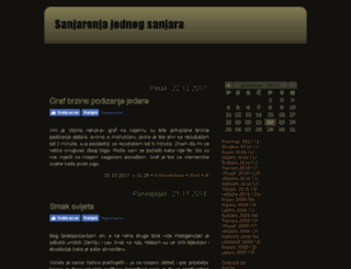 sanjarenja.blog.hr screenshot