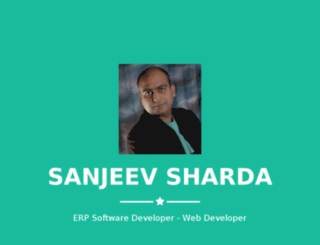 sanjeev.shardatechnologies.com screenshot