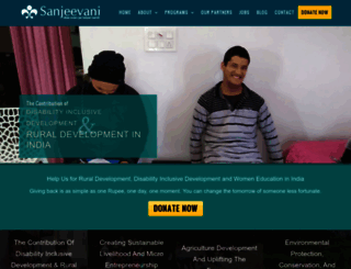 sanjeevaningo.org screenshot